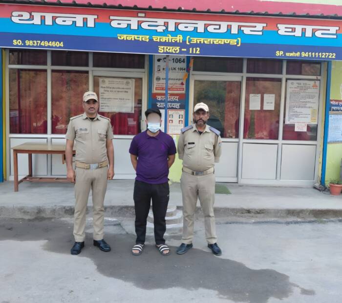 नाबालिग से दुष्कर्म कर फरार आरोपी गिरफ्तार, नन्दानगर पुलिस की बड़ी कार्रवाई